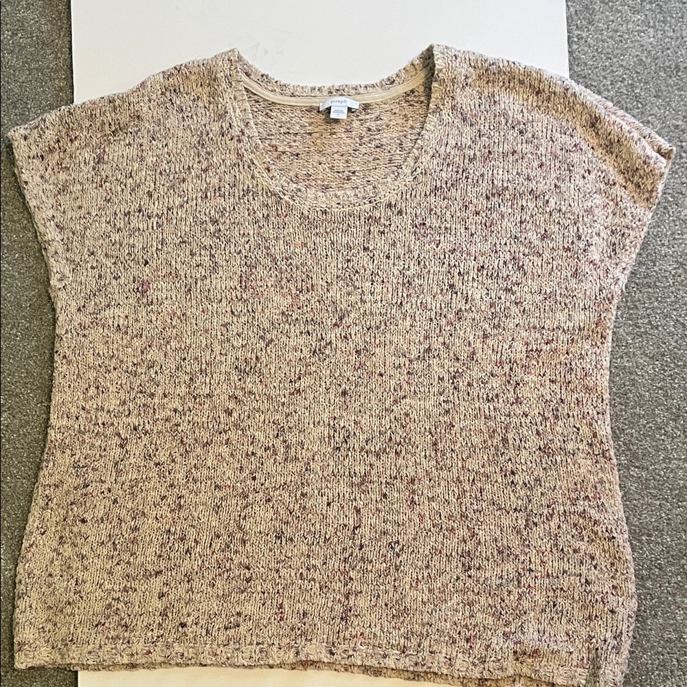 J. Jill Multicolor V-Neck Sweater